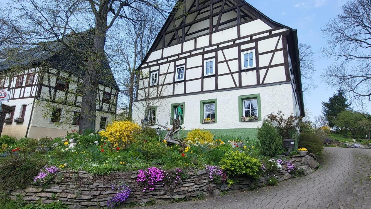 Urlaub Auf Dem Bauernhof Daire Augustusburg Dış mekan fotoğraf